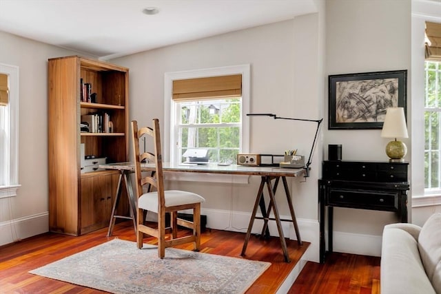 17 Rockview St Unit 1, Boston, MA 02130 - office space with healthy amount of natural light and wood finished floors