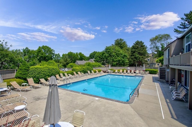 1702 Lewis O Gray Dr Unit 1702, Saugus, MA 01906 - community pool with a patio