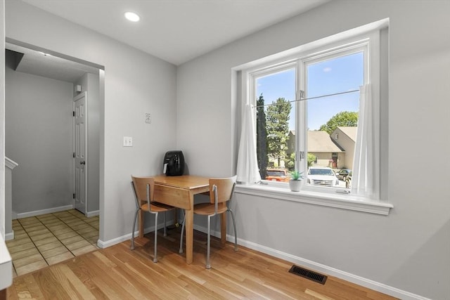 1702 Lewis O Gray Dr Unit 1702, Saugus, MA 01906 - home office featuring plenty of natural light, light wood-style floors, and recessed lighting