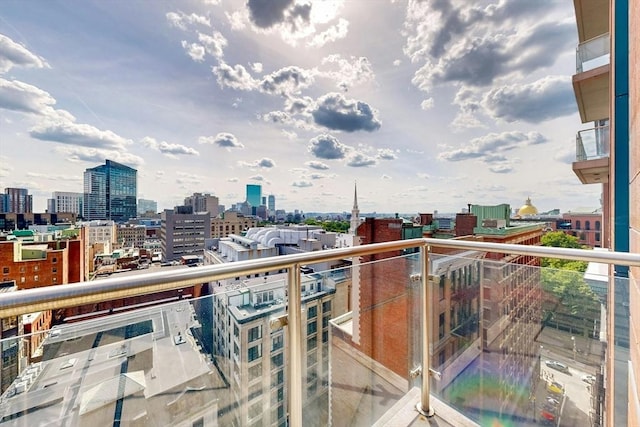 45 Province St Unit U1602, Boston, MA 02108 - balcony featuring a view of skyline