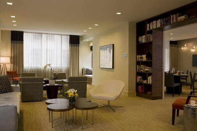 45 Province St Unit U1602, Boston, MA 02108 - building lobby featuring recessed lighting