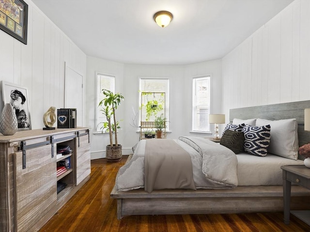 9-11 Edmunds St, Cambridge, MA 02140 - bedroom featuring dark wood-type flooring
