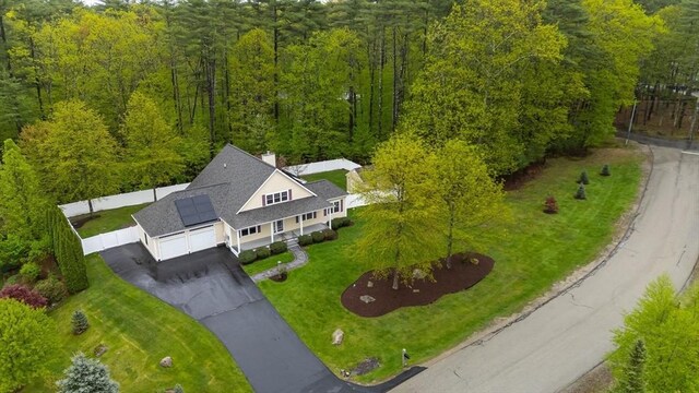 14 Chandler Ln, Amherst, NH 03031 - view of subject property featuring a heavily wooded area