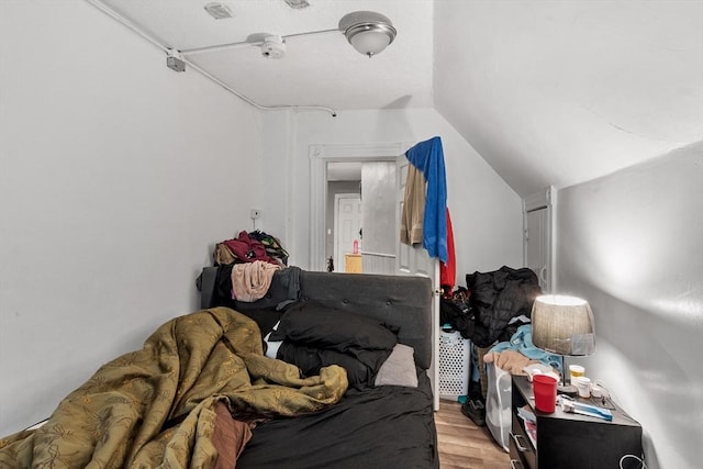 376 Elm St, Fitchburg, MA 01420 - additional living space featuring lofted ceiling and light wood-type flooring