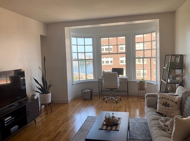 4 Charlesgate E Unit 604, Boston, MA 02215 - office with plenty of natural light, wood finished floors, and baseboards