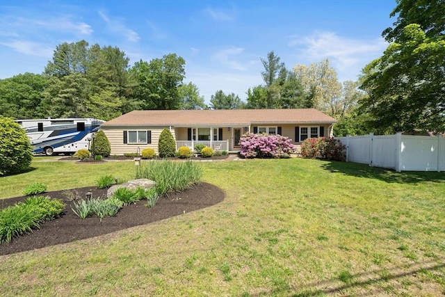 1 Redgate Ln, Holden, MA 01520 - ranch-style home featuring covered porch
