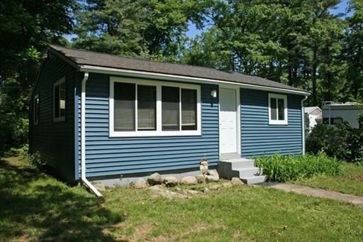 11 Summit Ave, Lakeville, MA 02347 - bungalow-style home featuring a front yard and entry steps