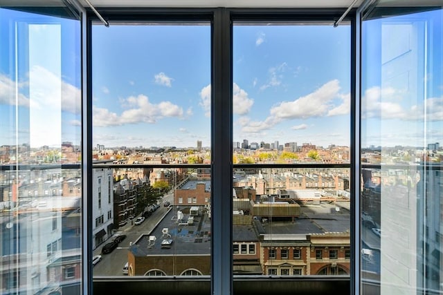 776 Boylston Unit E9C, Boston, MA 02199 - entryway featuring a city view