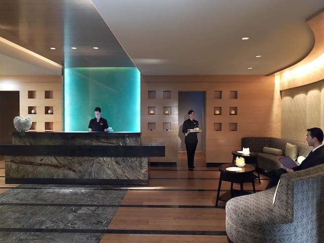 776 Boylston Unit E9C, Boston, MA 02199 - reception area featuring recessed lighting