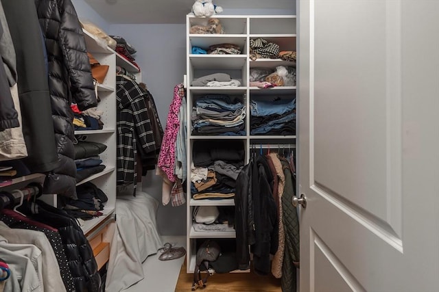 27 Mill St Unit B, Quincy, MA 02169 - spacious closet with wood finished floors