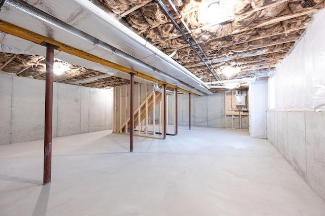 18 Tispaquin St, Middleboro, MA 02346 - view of unfinished basement
