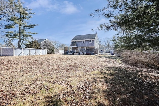 view of back of house