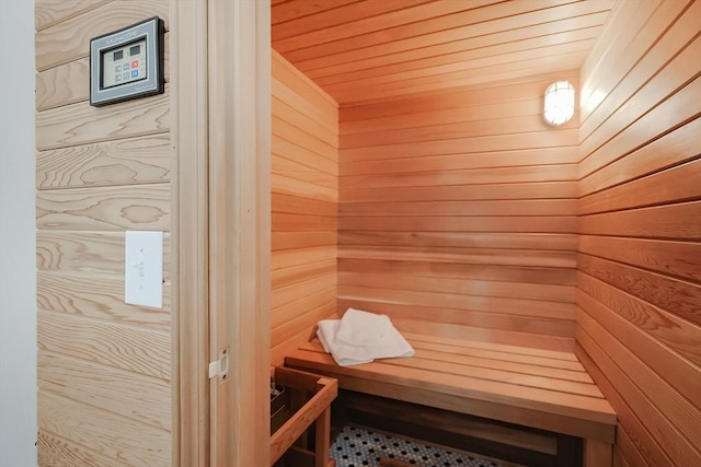 view of sauna / steam room