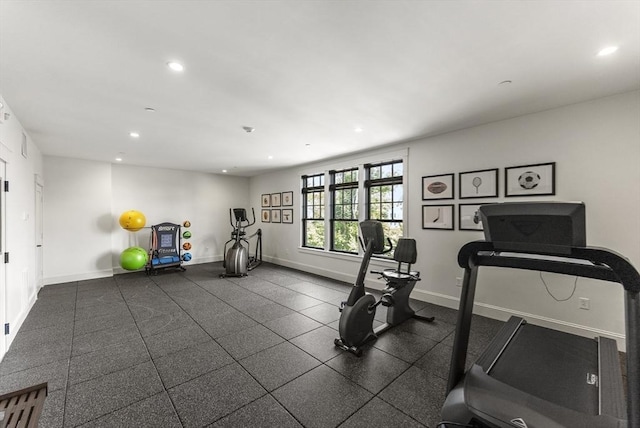 view of exercise room