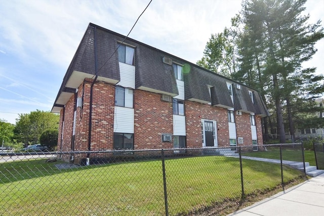 16A Exeter St, Lawrence, MA 01843 - view of building exterior with a fenced front yard