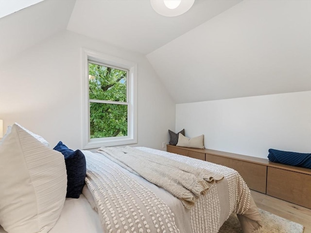 20 Putnam St Unit 2, Somerville, MA 02143 - bedroom with wood finished floors and lofted ceiling
