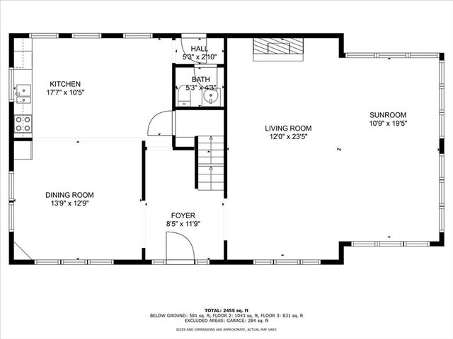 view of layout