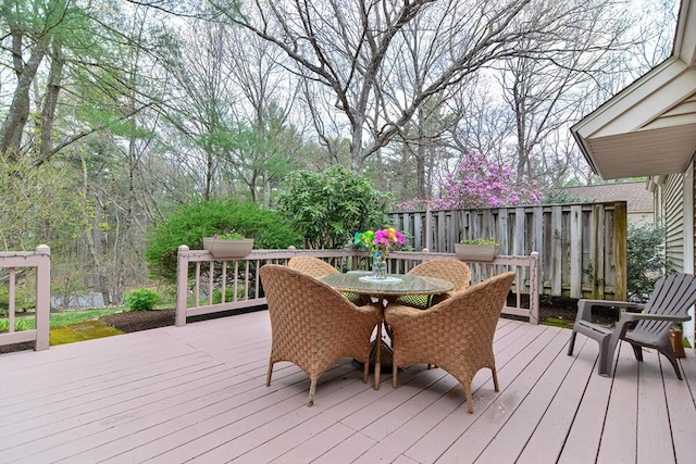 10 Fox Holw Unit 10, Wayland, MA 01778 - deck with outdoor dining area