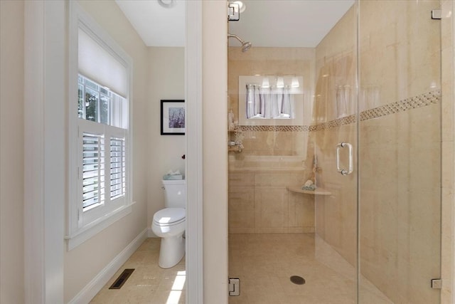 101 Pheasant Hill Cir, Barnstable, MA 02635 - full bathroom featuring plenty of natural light, a stall shower, and tile patterned floors