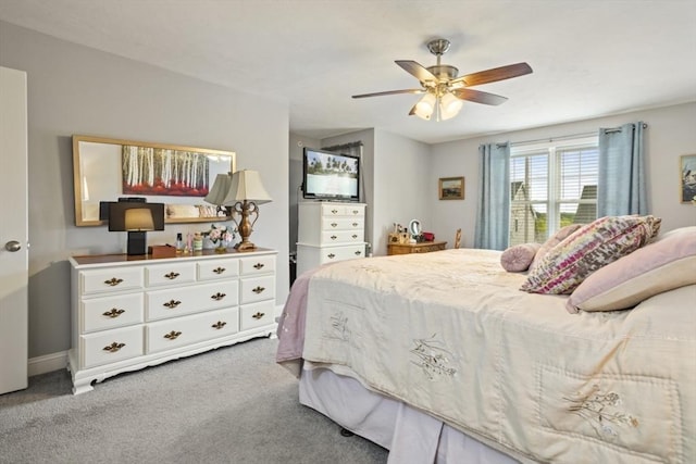 5 Mackenzie Way Unit 5, Haverhill, MA 01832 - carpeted bedroom featuring ceiling fan and baseboards