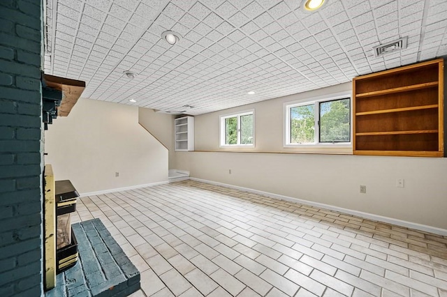 21 Nourse St, Westborough, MA 01581 - basement with baseboards and recessed lighting