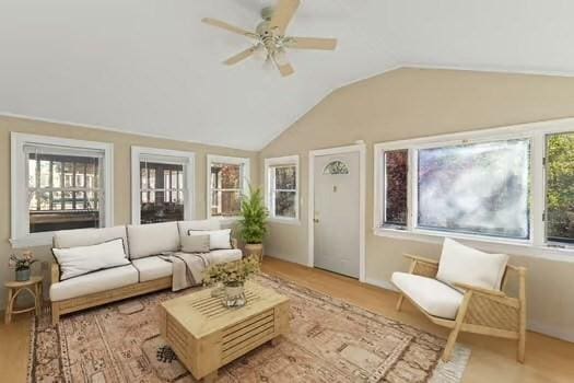 120 Hatchfield Dr, Brockton, MA 02301 - sunroom with lofted ceiling