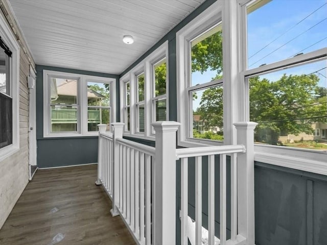 273 Elm St, Southbridge, MA 01550 - unfurnished sunroom with plenty of natural light and wood finished floors