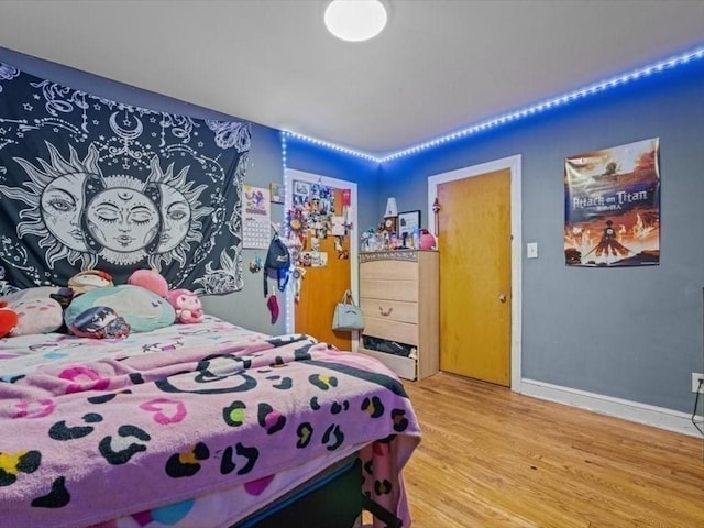 273 Elm St, Southbridge, MA 01550 - bedroom featuring light wood finished floors and baseboards