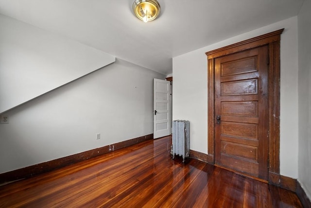 8 Ward St, Salem, MA 01970 - additional living space featuring dark wood-type flooring and baseboards
