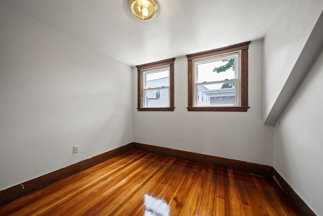 8 Ward St, Salem, MA 01970 - spare room with dark wood-style floors and baseboards
