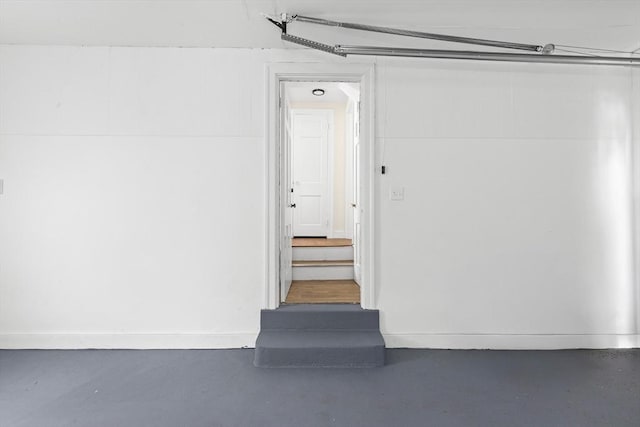 23 Lenox Cir, Lawrence, MA 01843 - garage with baseboards