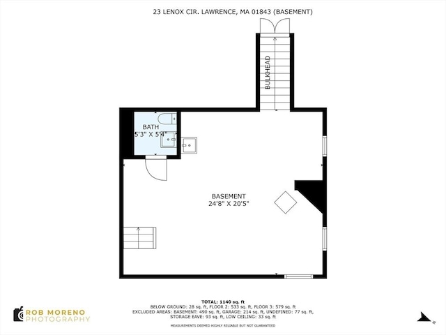 23 Lenox Cir, Lawrence, MA 01843 - floor plan / room layout