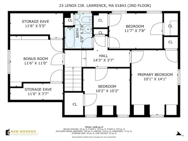 23 Lenox Cir, Lawrence, MA 01843 - property floor plan