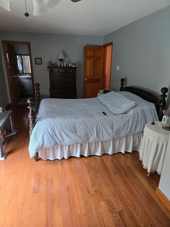 127 Parker Ln, Ludlow, MA 01056 - bedroom with wood finished floors