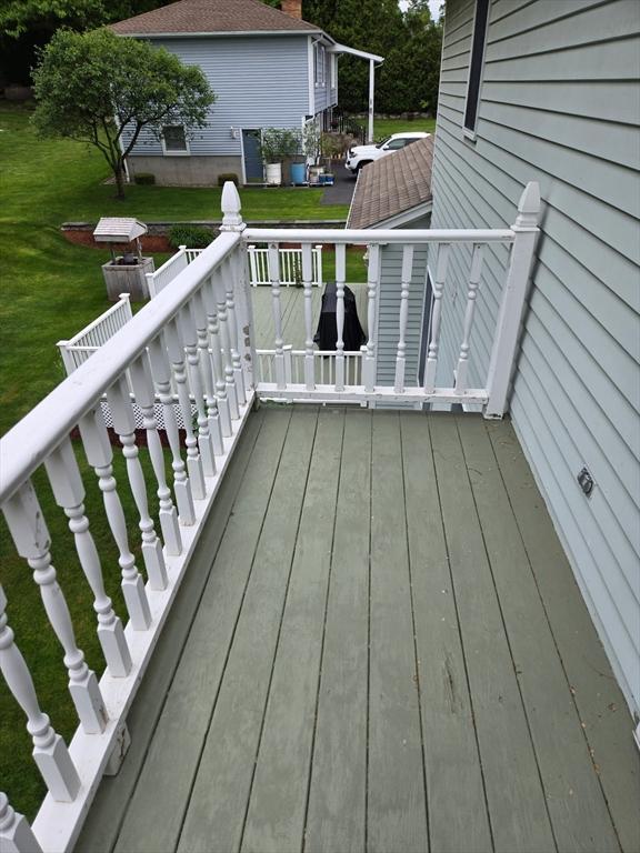127 Parker Ln, Ludlow, MA 01056 - view of deck