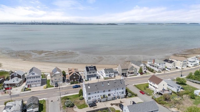 683 Sea St Unit 683, Quincy, MA 02169 - aerial view of residential area with a nearby body of water