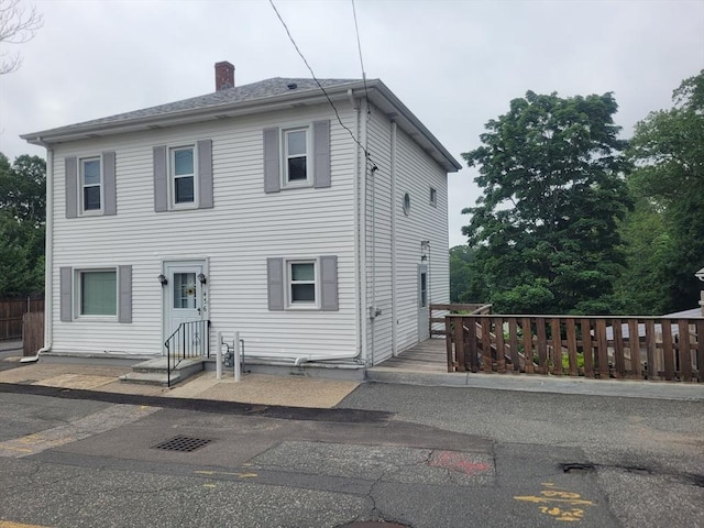 436 Brown St, Attleboro, MA 02703 - colonial inspired home featuring a chimney