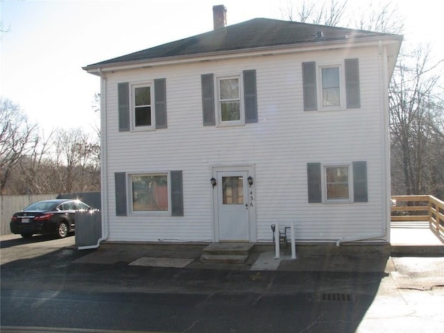 436 Brown St, Attleboro, MA 02703 - colonial-style house with a chimney