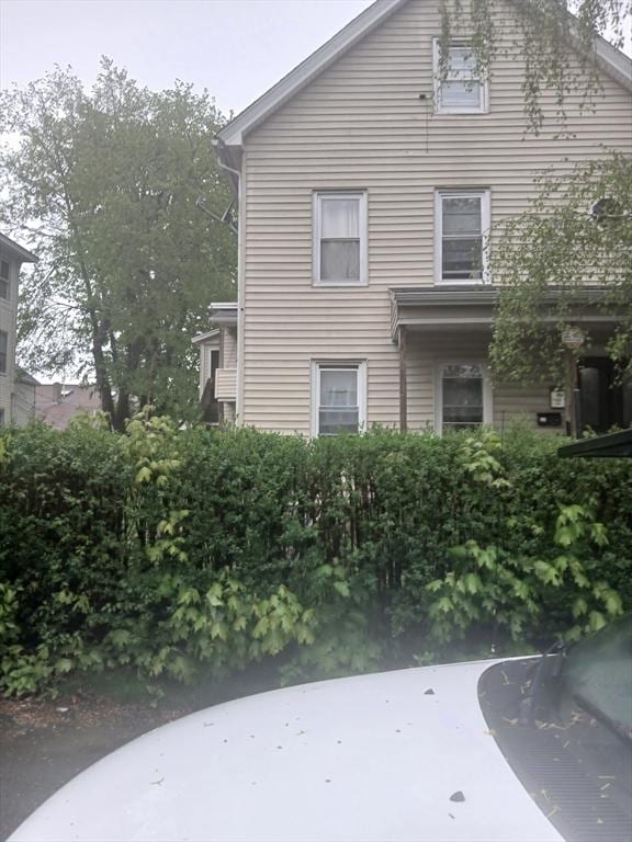 view of side of property