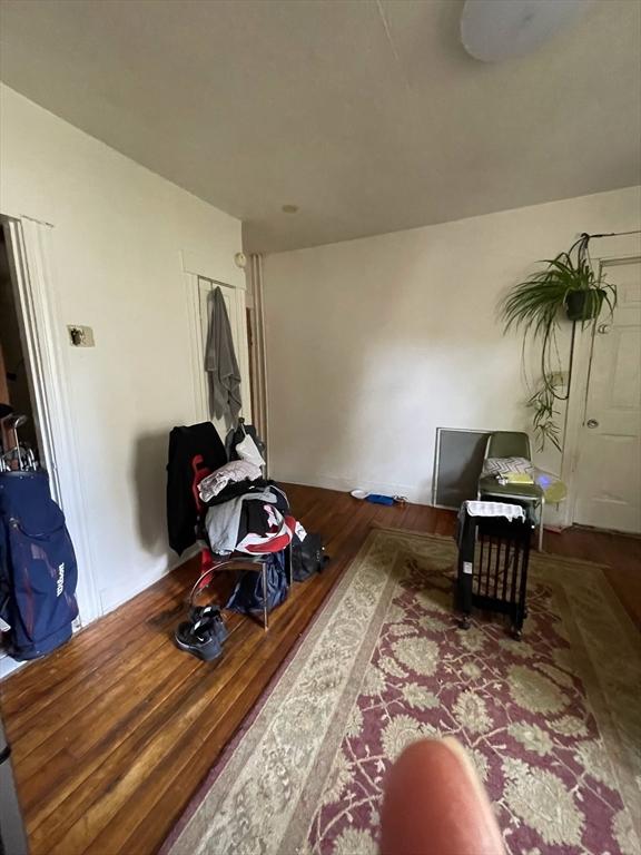 interior space with wood finished floors