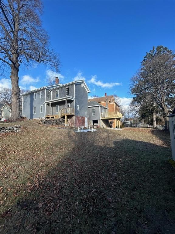 view of rear view of house