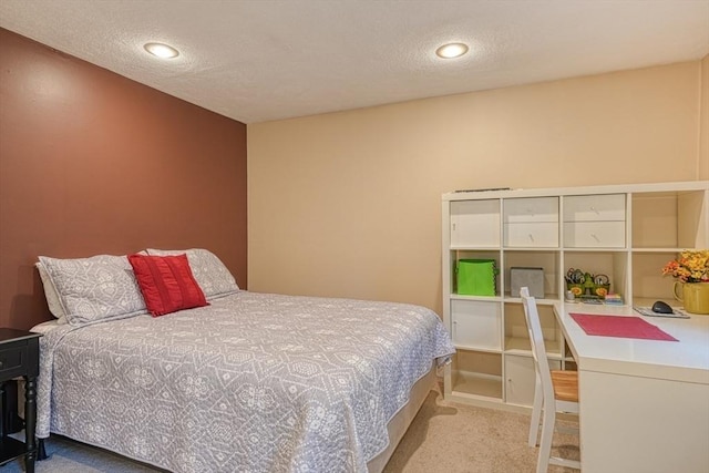 280 Elm St Unit 26, Marlborough, MA 01752 - carpeted bedroom featuring a textured ceiling