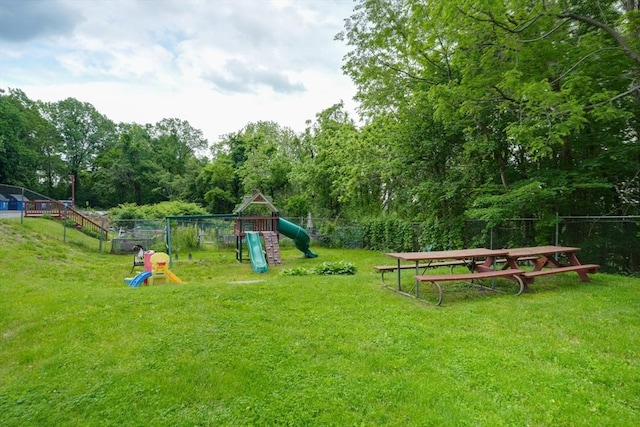 280 Elm St Unit 26, Marlborough, MA 01752 - view of yard featuring a playground