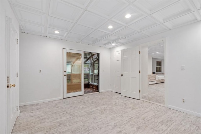 14 Preservation Way, Westford, MA 01886 - empty room featuring light wood finished floors, baseboards, and recessed lighting