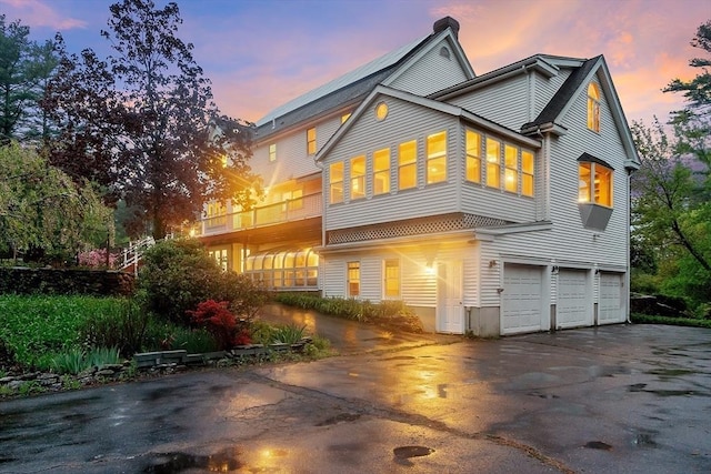14 Preservation Way, Westford, MA 01886 - view of front of home with an attached garage and asphalt driveway