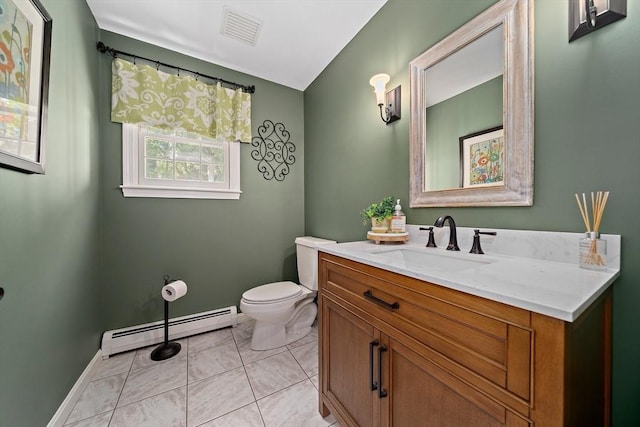 148 Old Schoolhouse Ln, Hanover, MA 02339 - bathroom featuring a baseboard radiator and vanity