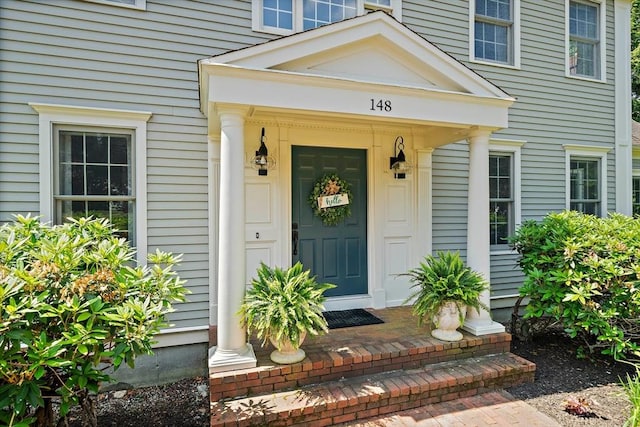 148 Old Schoolhouse Ln, Hanover, MA 02339 - doorway to property