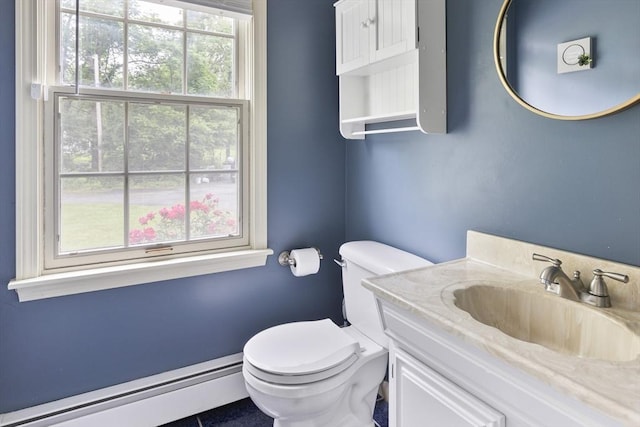 27 N Brigham Hill Rd, Grafton, MA 01536 - bathroom with a baseboard heating unit and vanity