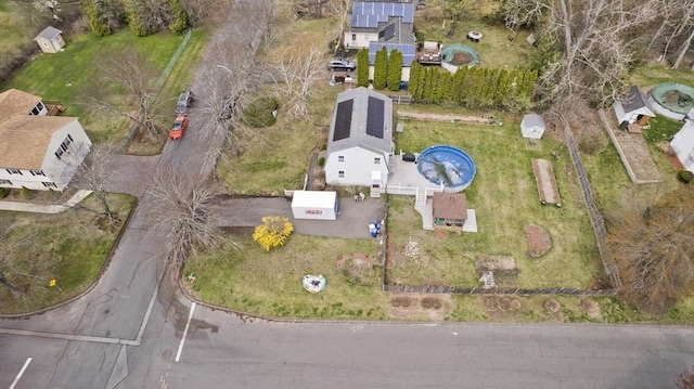 drone / aerial view