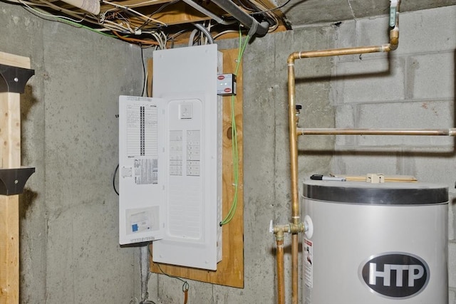 utilities featuring water heater